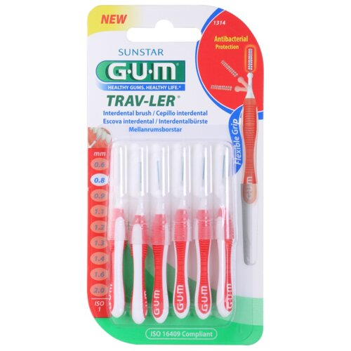 GUM Trav-Ler međuzubna četkica 6 kom 0,8 mm 6 kom Cijene