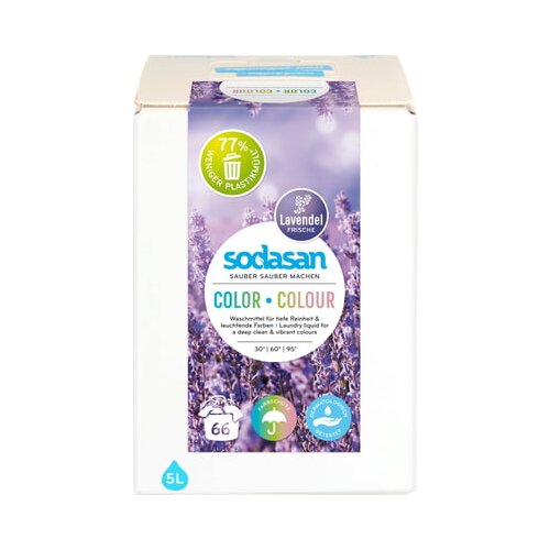 sodasan Tekoč pralni prašek sivka - Color - 5 l Cene