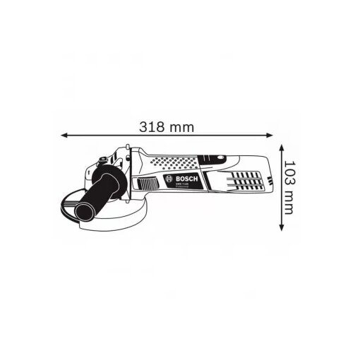 Bosch ugaona kutna brusilica GWS 7-125 Professional Slike