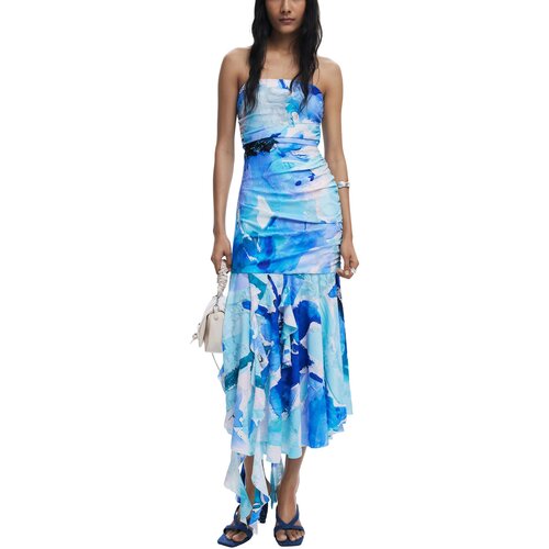Desigual REPRIS VEST DAHLIA 25WWVKX7 Plava Slike