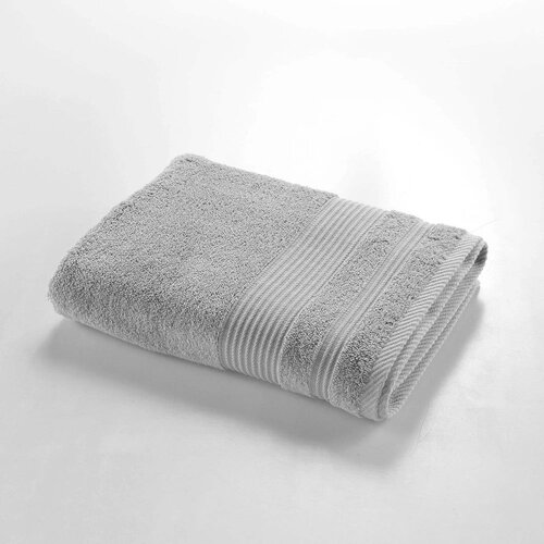 Douceur d intérieur Svijetlo sivi pamučni ručnik od frotira 70x130 cm Tendresse – Cijene