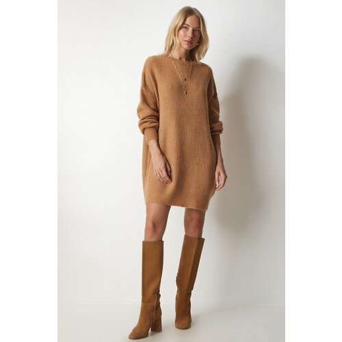  Women's Biscuit Oversize Long Basic Knitwear Sweater Cijene