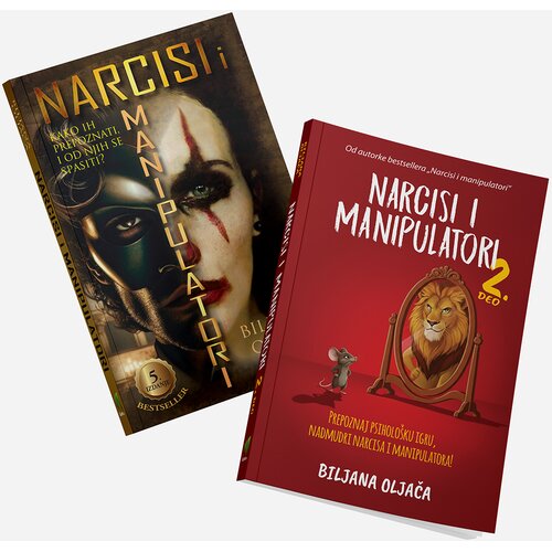 ILearn KOMPLET KNJIGA NARCISI I MANIPULATORI Slike