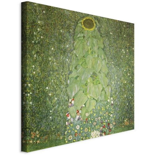  Slika - Gustav Klimt &ndash; The Sunflower 60x60 Na talijanskom platnu Cijene
