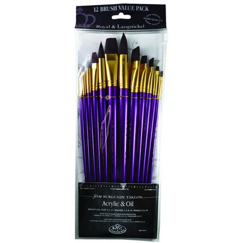 Royal &amp;amp; Langnickel četke - 12-delni set RLGRSET-9315 Slike
