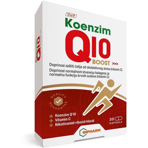 Inpharm Diet Inpharm Koenzim Q10 boost 30 kapsula Cene