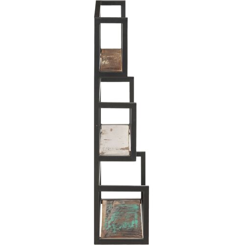  Zidna polica 60 x 20 x 85 cm od masivnog obnovljenog drva Slike
