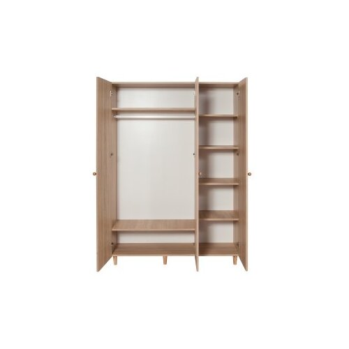 Woody Fashion Ormar Lena 3 135x192x52cm Hrast Slike