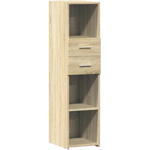 Maison Chic Visoka omara - Komoda - Predalnik sonoma hrast 30x42,5x124 cm inženirski les, (21720259) Cene