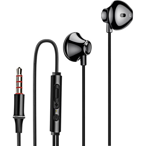LINQ Najlonske In-ear slušalke s 3,5 mm Jack, za prostoročno telefoniranje, Črna, (5000019278) Cene