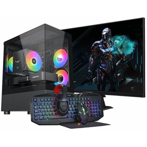 GOSU PC Gaming računalni&scaron;ki komplet SAMURAI A57X RTi56, Ryzen 7 5700X, RTX 5060Ti, 32GB RAM, 1TB SSD, 27" FHD + Oprema, W11P, (5000219616) Cene