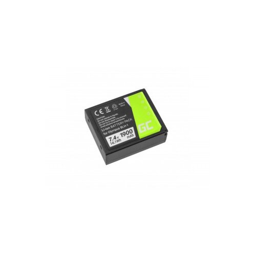 Green cell baterija PS-BLH1 za olympus E-M1 mark ii, 1900 mah kompatibilnost s originalnom baterijom Cijene