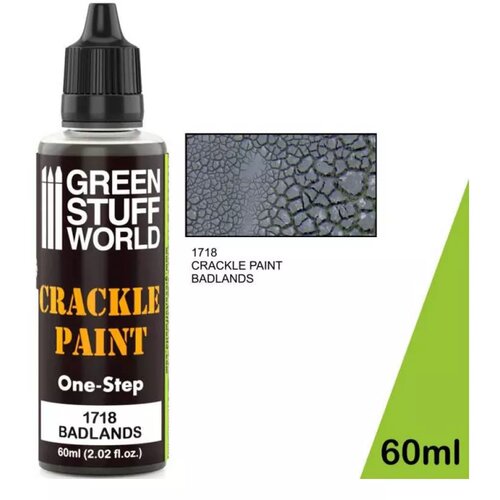 Green Stuff World Pintura Craquelante / Acrylic Crackle Paint - BADLANDS 60ml Slike