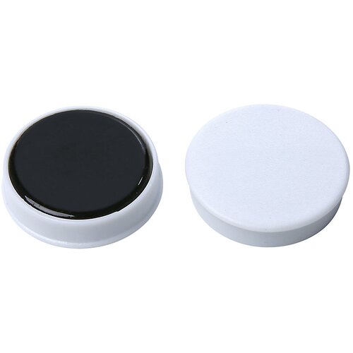 eurokraft basic Okrogel magnet, umetna masa, Ø 30 mm, DE 36 kosov, beli Cene
