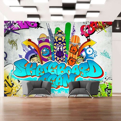  Tapeta - Skateboard team 300x210 Slike