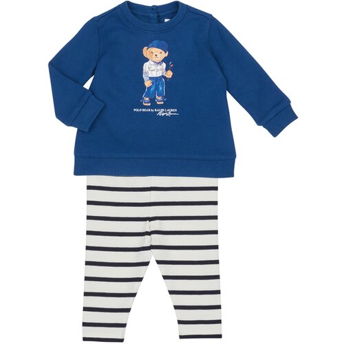 Polo Ralph Lauren Otro&amp;scaron;ki kompleti BEAR SET-SETS-LEGGING SET Večbarvna Slike