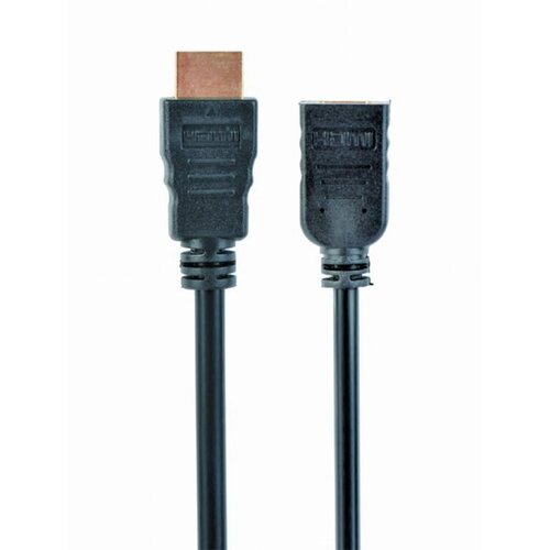  HDMI extension kabl, GEMBIRD, CC-HDMI4X-0.5M, M-F, v.2.0, 0,5m, support Ethernet, 3D Cene