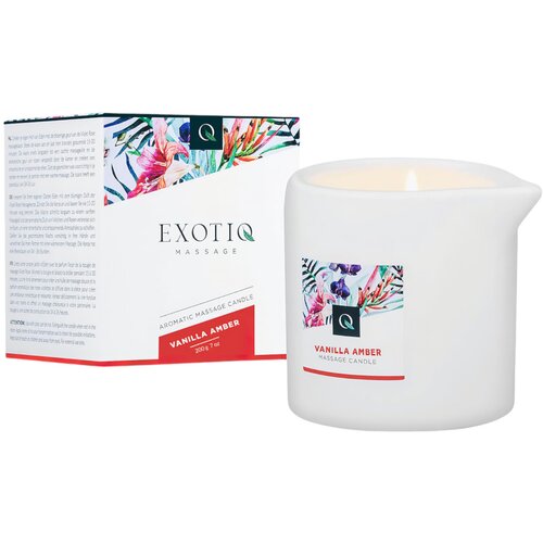 Exotiq Masažna sveča Vanilla Amber, 200 g Cene