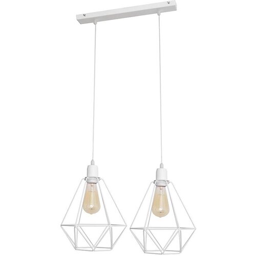  Luster KARO 2xE27/15W/230V bela Cene