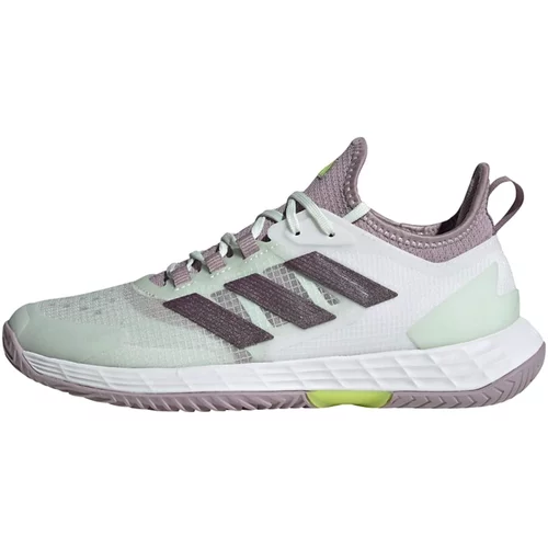 Adidas Športni čevelj 'Adizero Ubersonic 4.1' siva / zelena / bela