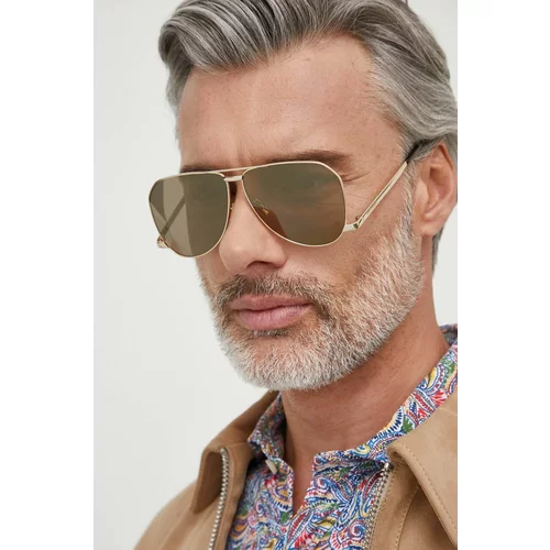 Saint Laurent Sončna očala moška, zlata barva, SL 690 DUST