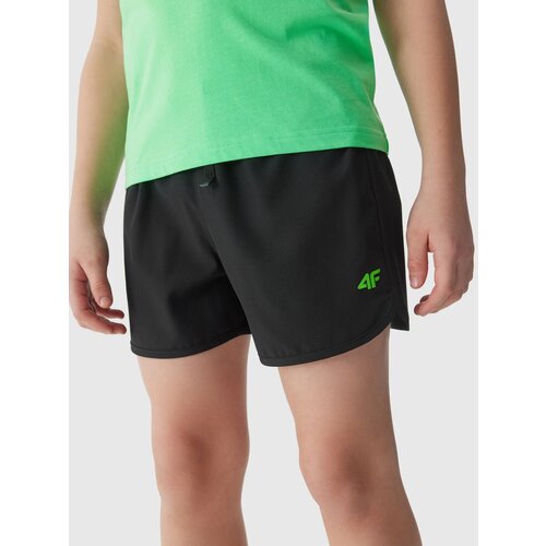 4f Boys&amp;#039; Beach Shorts - Black Slike