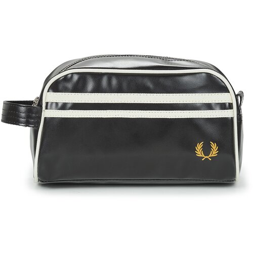 Fred Perry Toaletne torbice COATED POLYESTER WASH Črna Slike