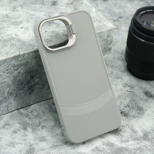 Maska camera holder za iphone 14/ siva Slike