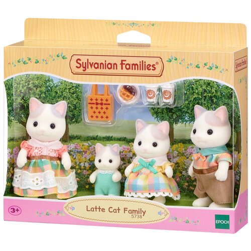 SYLVANIAN FAMILIES Dodaci za Kuću za Lutke Sylvanian Families 5738 Latte Cat Family Slike