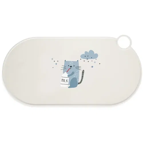 TIAKI silikonska podloga za hranilice Milky Kitty - D 50 x Š 25 cm