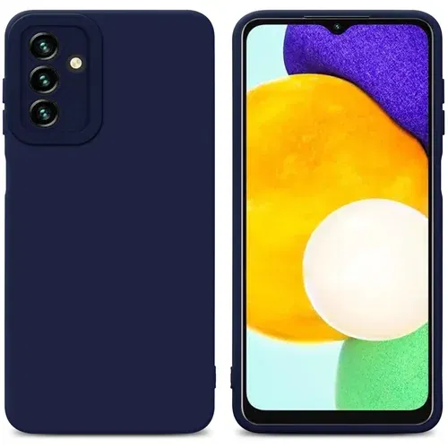 Cadorabo Case, združljiv s Samsungom v tekoči temno modri barvi - zaščitni pokrov iz fleksibilnega silikona TPU, (20591172)