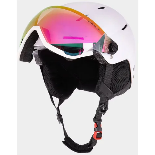 4f Children's ski helmet with goggles