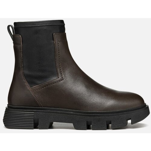 Geox Dark brown women's ankle shoes Vilde - Women's Cijene