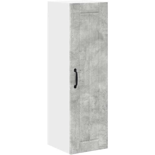  Zidni kuhinjski ormarić Zidne Betonski sivi 30 x 31 x 100 cm Slike