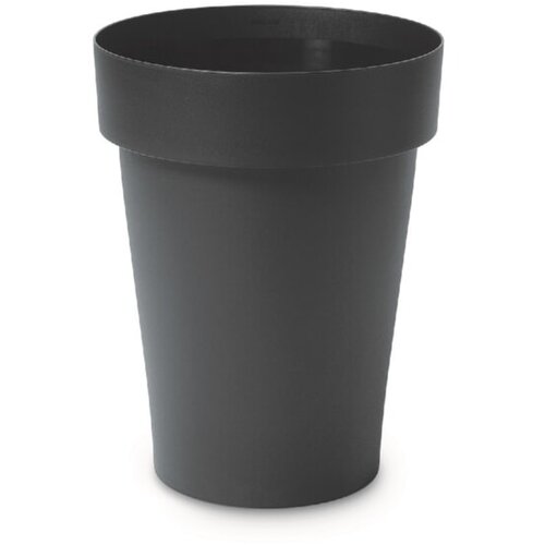 BLUMAX visoka okrugla posuda za biljke Melrose (Vanjska dimenzija (&amp;oslash; x V): 40 x 50 cm, Plastika, Antracit) Slike