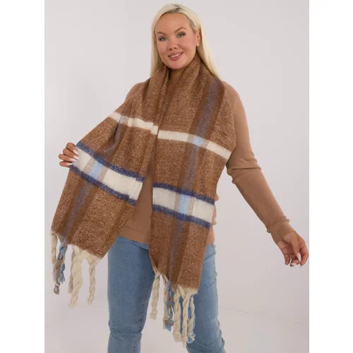 Wool Fashion Italia Scarf-AT-SZ-2315.33-brown