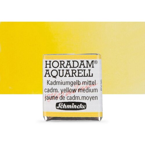 SCHMINCKE Akvarel boje Horadam pola posudice | 225 Cadmium Yellow Middle Slike