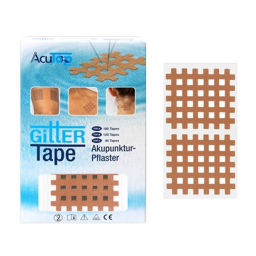ACUTOP križni, cross tejp, Tip C, 40 komada, bež boje Slike