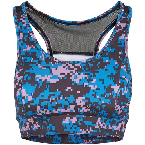 Urban Classics Women's Tech Mesh Bra Digital Duskviolet Camo Cene