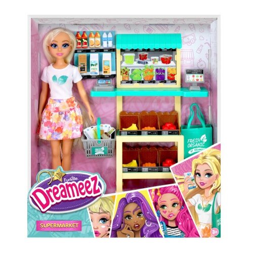 Funvill punčka, set "supermarket " Cene