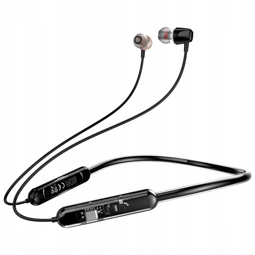 Dudao BREZŽIČNE &amp;Scaron;PORTNE SLU&amp;Scaron;ALKE ELEGANTNE BLUETOOTH 5.3 ČRNE, (22086672) Slike