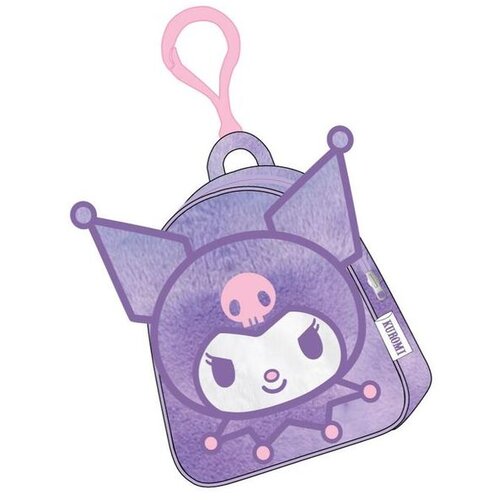 Hello Kitty Novčanik za kovanice Kuromi - plišani, 9,5 x 11 x 3 cm Cene