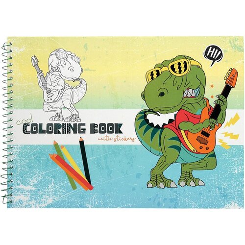 Creative Pobarvanka Cool, 21 listov Slike