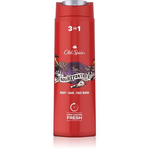 Old Spice Nightpanther čistilni gel za prhanje za moške 400 ml Cene