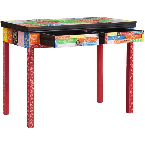VidaXL Stol 100x50x75 cm Čvrsto drvo od manga Slike