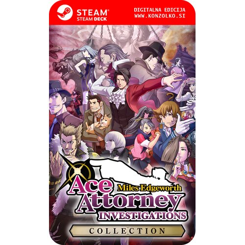 Ace Attorney Investigations Collection - Steam koda brez &scaron;katlice (WINDOWS PC | STEAM DECK) Cene