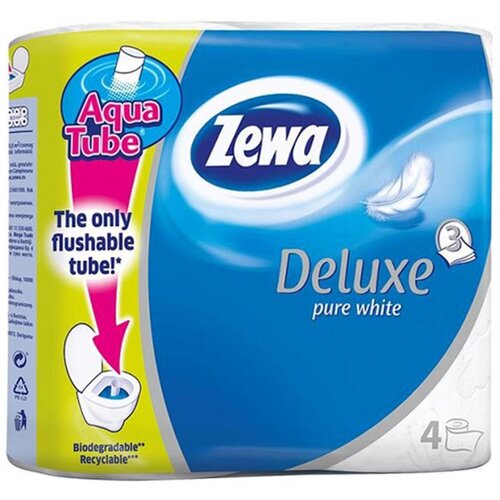 Zewa Toalet papir pure white 3sloja 4kom Cene