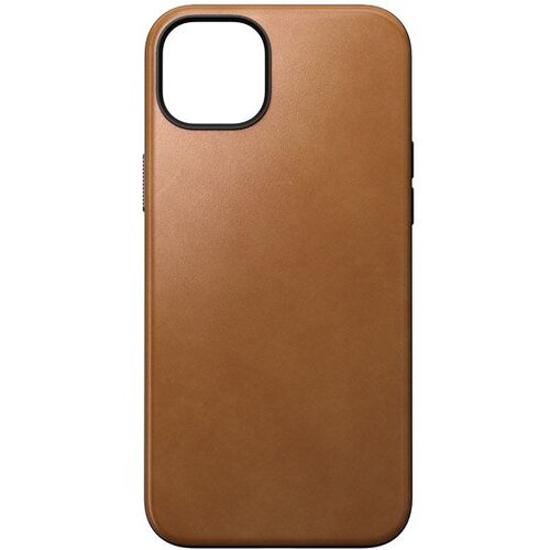 Nomad Modern Leather Case iPhone 15 Plus English Tan Slike