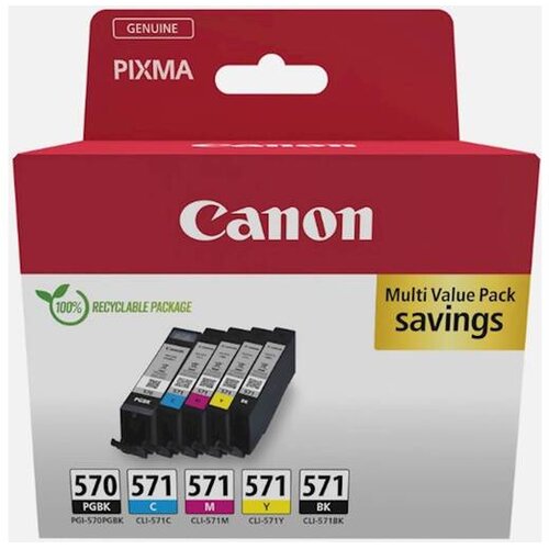 Canon Set tonera PGI570/CLI571, PGBK + Crni + Magenta + Žuti + Crni Cijene