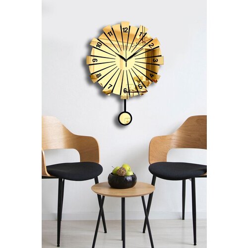 Wallity Zidni sat Vlnt111Al, 39x50 cm, Zlatne boje Cene